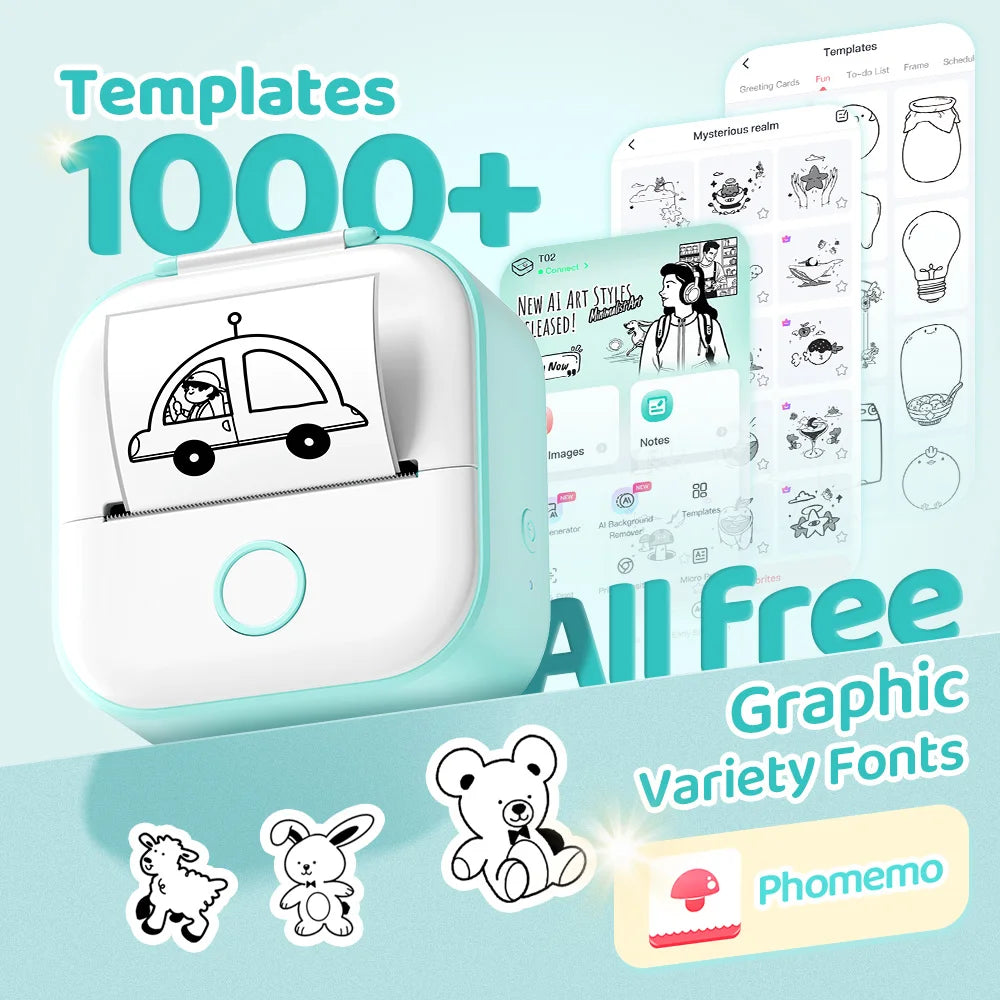 Pocket Sticker & Label Printer